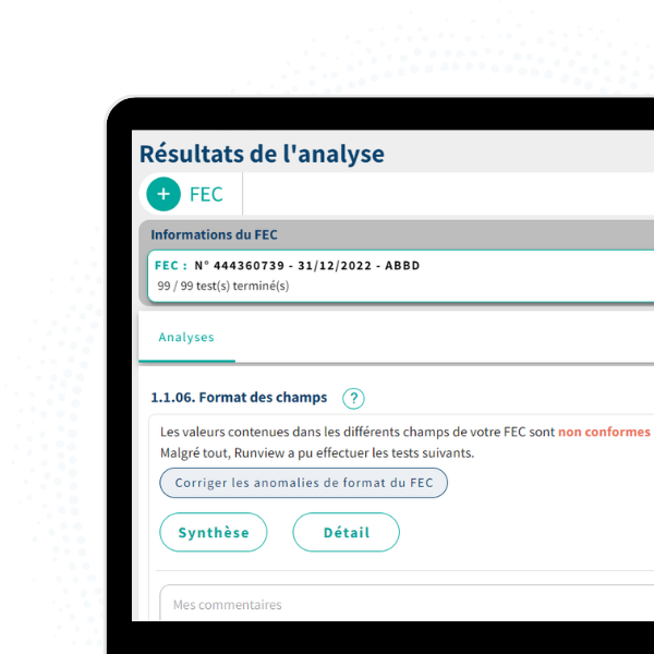 Zoom App - Corriger les anomalies de format du FEC - ComptaSecure